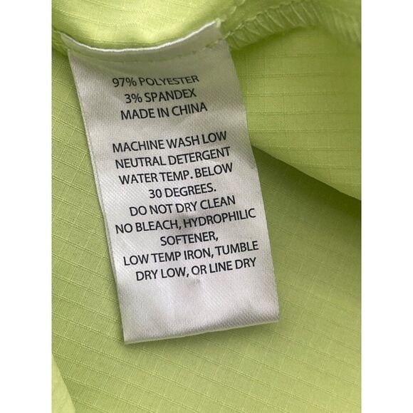 Gillz  Men Lime Green Short Sleeve Fishing Shirt Size M - Picture 10 of 12